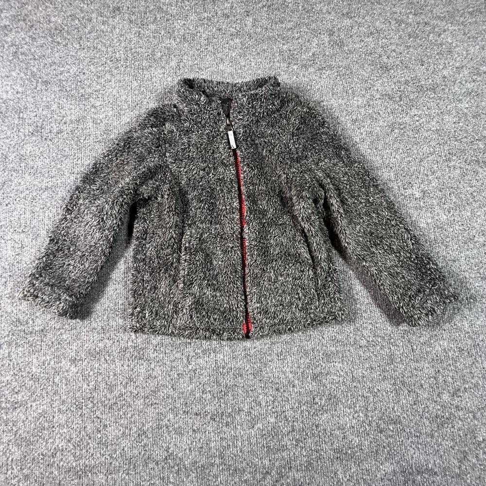 Gerry Basic Jacket Toddler 4T Gray Polyester Sherpa Winter Warm Cozy Full-Zip